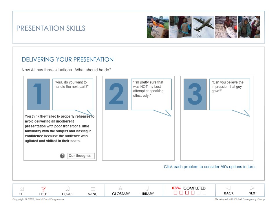 Slide summarising that poor rehearsal led to incoherent delivery and visible audience disengagement.
